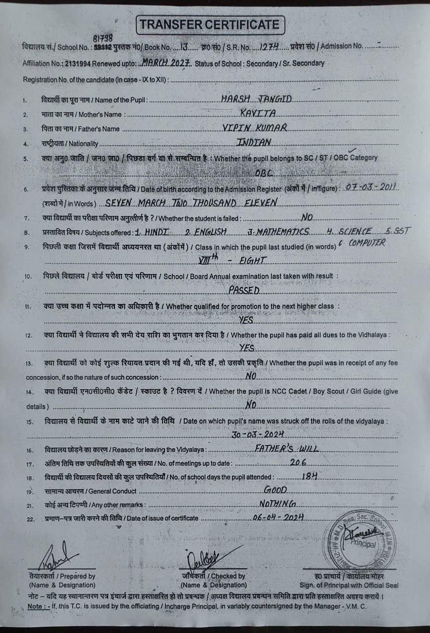 Harsh Jangid